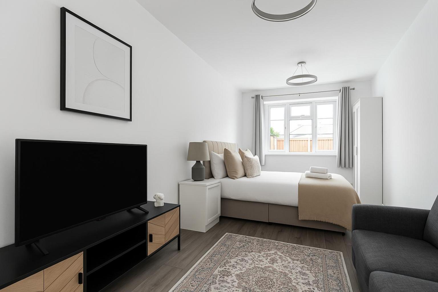 Bright Private Rooms - Peaceful Morden Location Londres Exterior foto